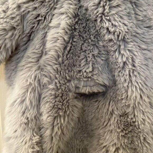 Baby & Child Restoration Hardware Luxe Faux Fur Baby Bunting Gray Fox 0-6 Months - Picture 5 of 12